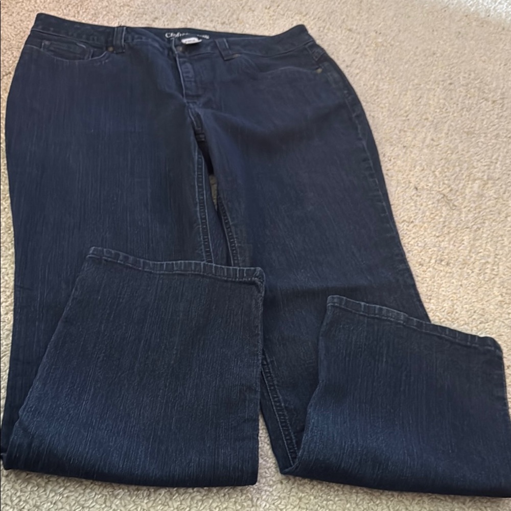 Croft & Barrow Blue Straight Leg Jeans Classic Style
